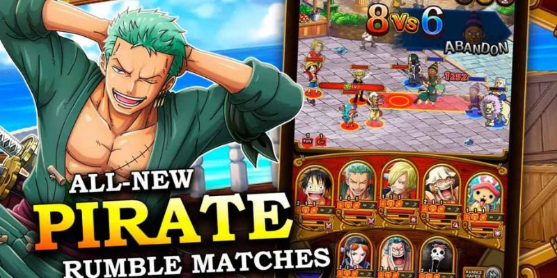 Game anime One Piece Treasure Cruise đang dần phổ biến rộng rãi